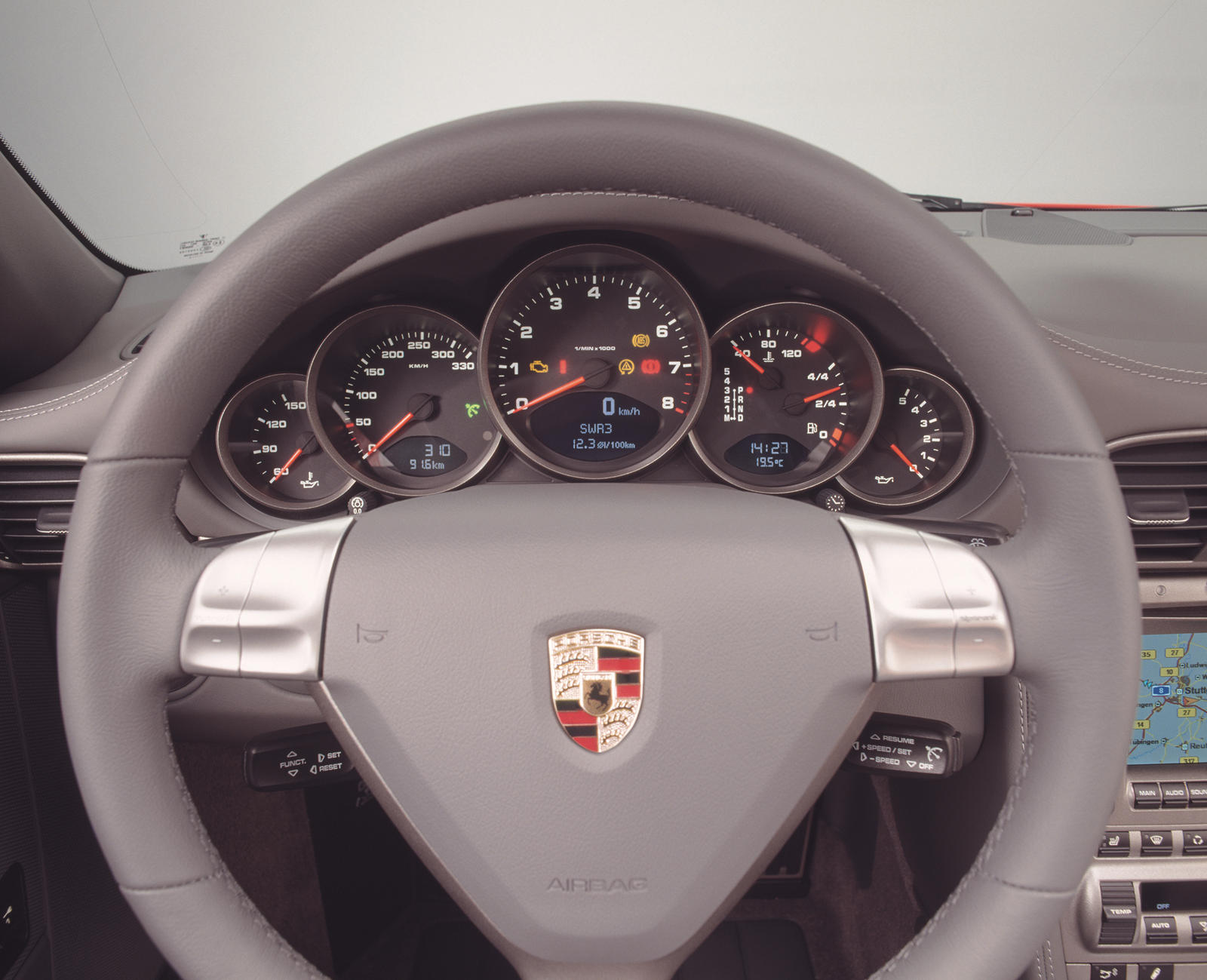 2011 Porsche 911 Targa 4 Steering Wheel