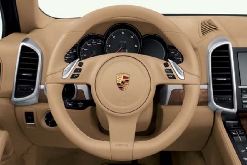 2011 Porsche Cayenne Hybrid Steering Wheel Design