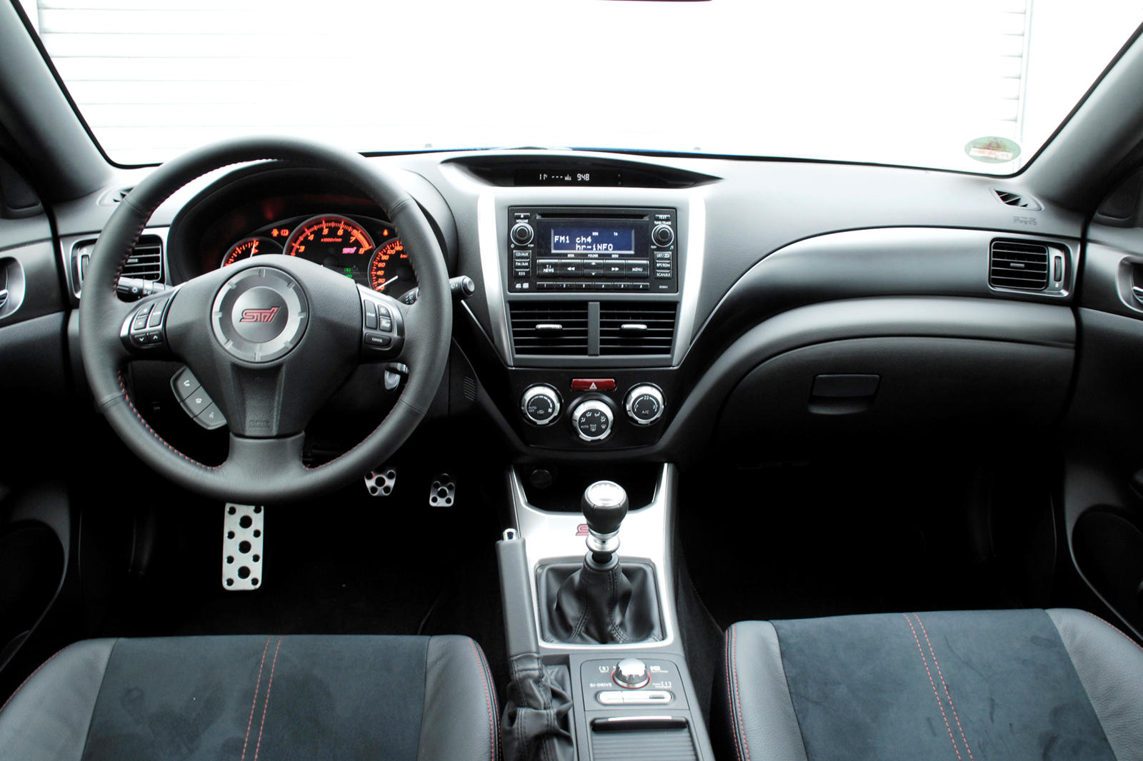 2011 Subaru Impreza WRX STI Hatchback Dashboard
