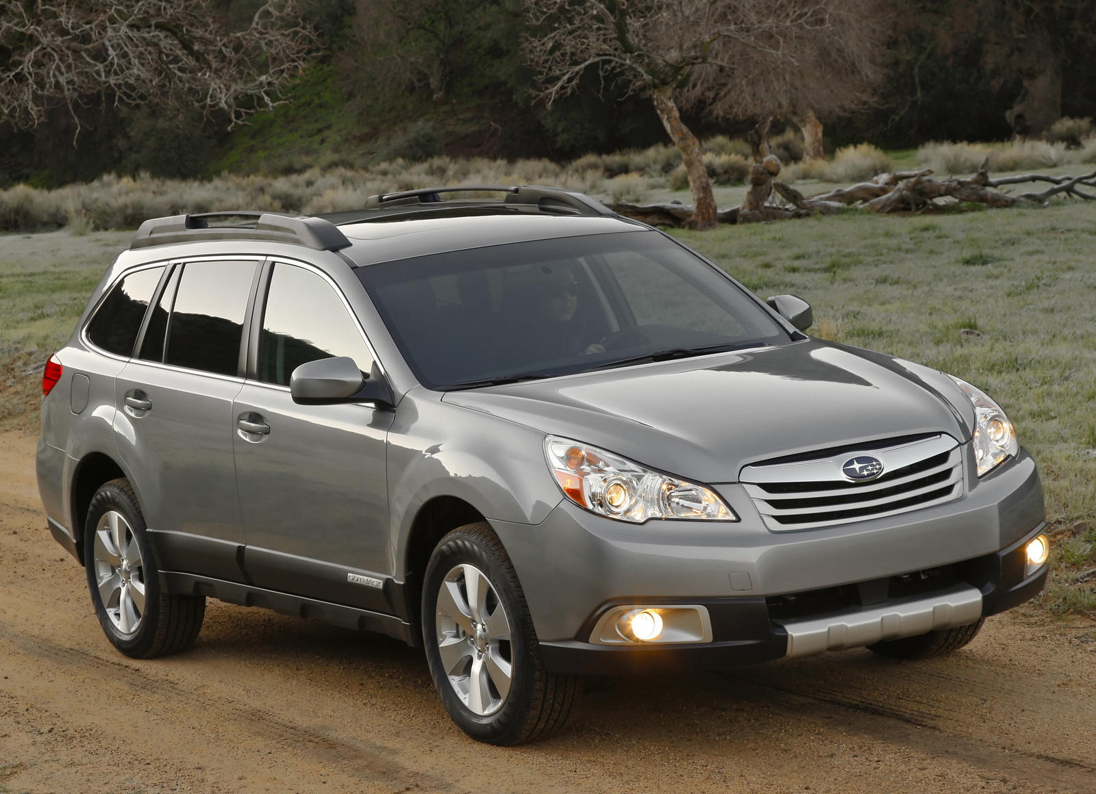 2011 Subaru Outback Front View Driving