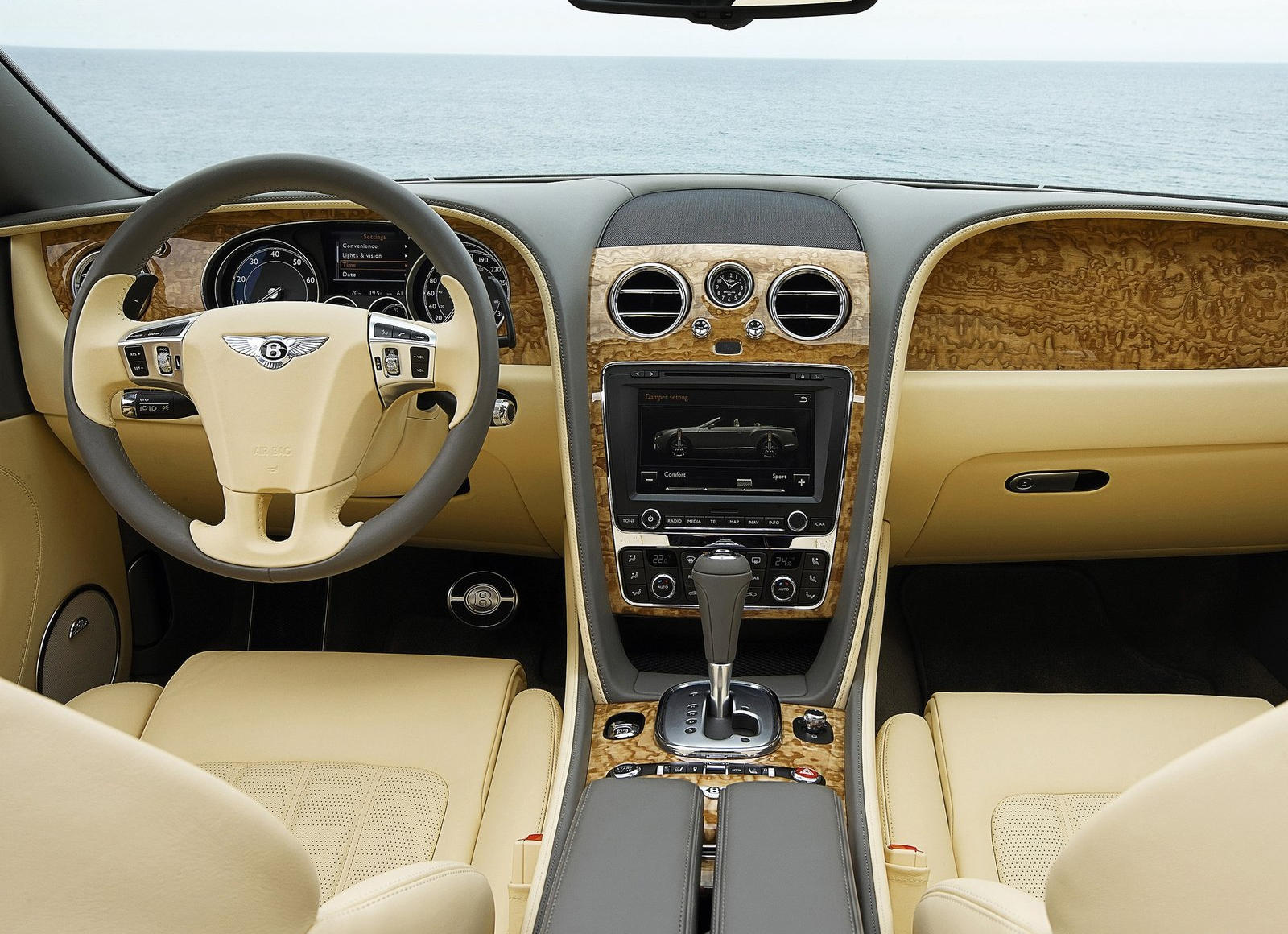 2012 Bentley Continental GT Convertible Dashboard