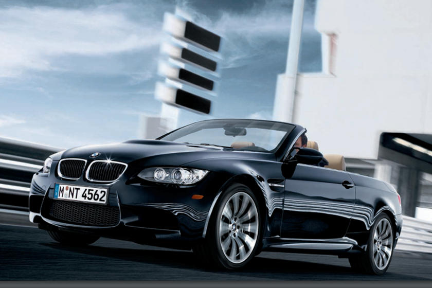 2013 BMW M3 Convertible Driving Front Angle