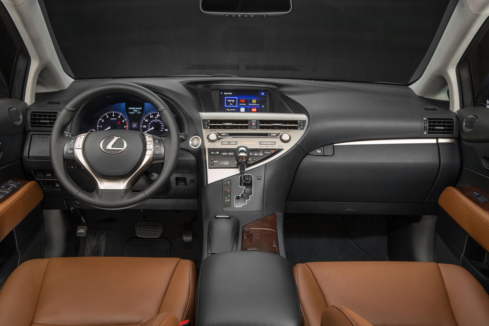 2013 Lexus RX Hybrid Dashboard