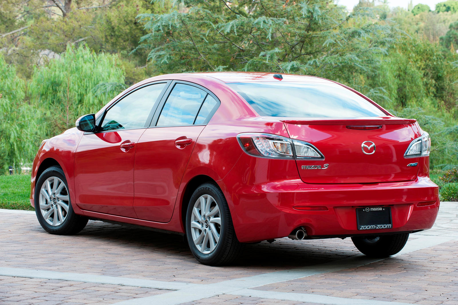 2013 Mazda 3 Sedan Rear View