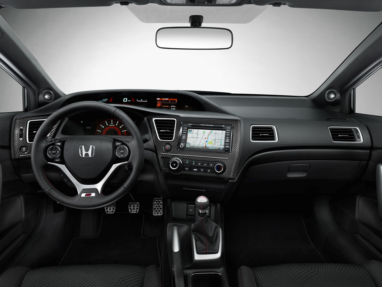 2014 Honda Civic Si Sedan Dashboard
