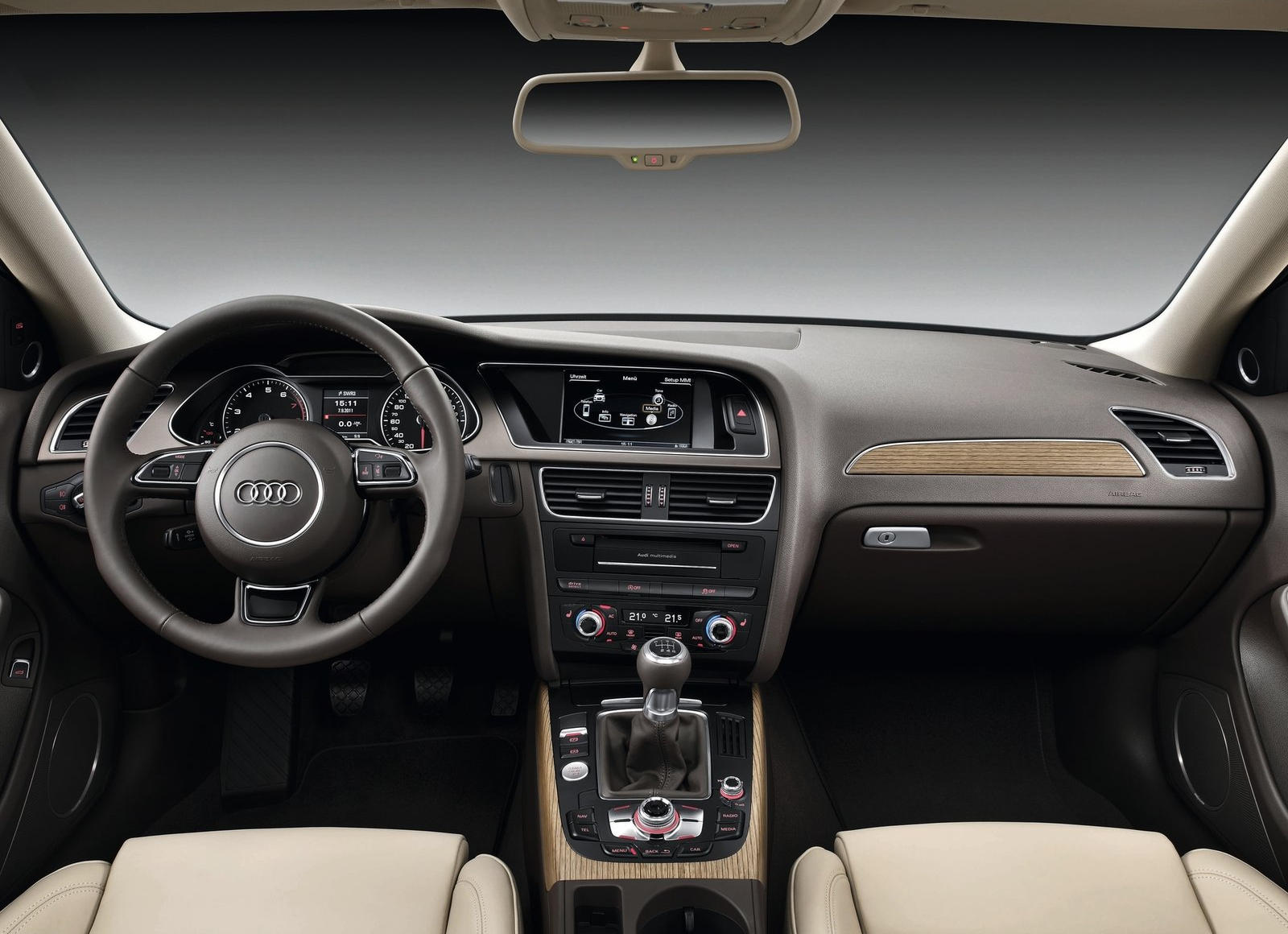 2015 Audi A4 Sedan Dashboard