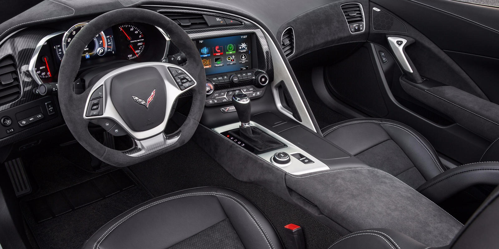 2015 Chevrolet Corvette Stingray Convertible Central Console
