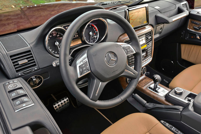 2015 Mercedes Benz G Class G550 Interior Photos Carbuzz