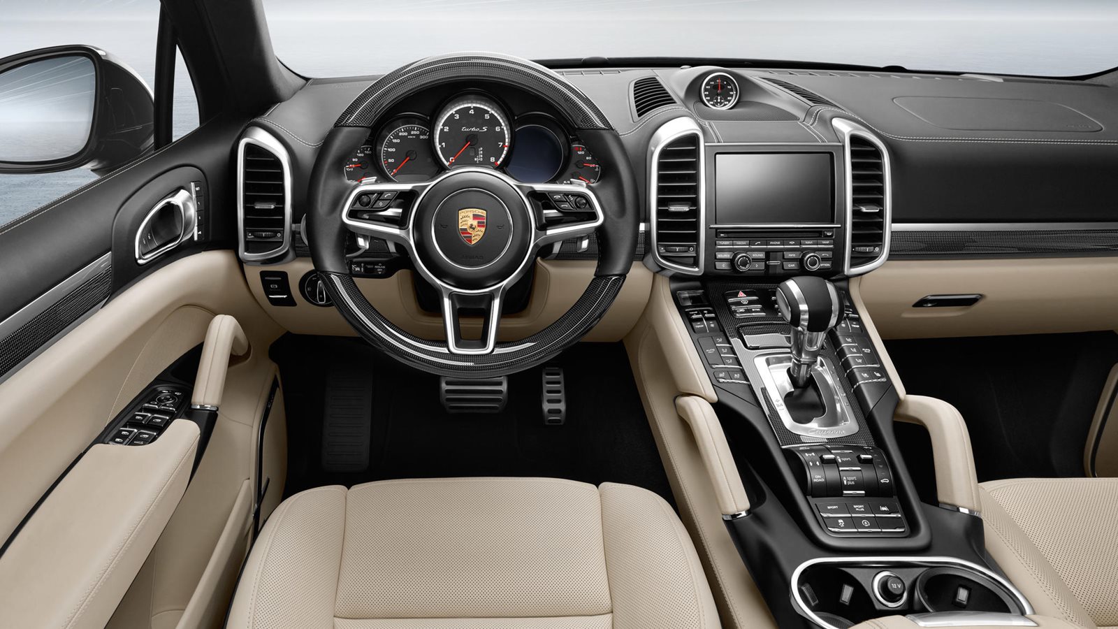 2015 Porsche Cayenne Turbo Steering Wheel