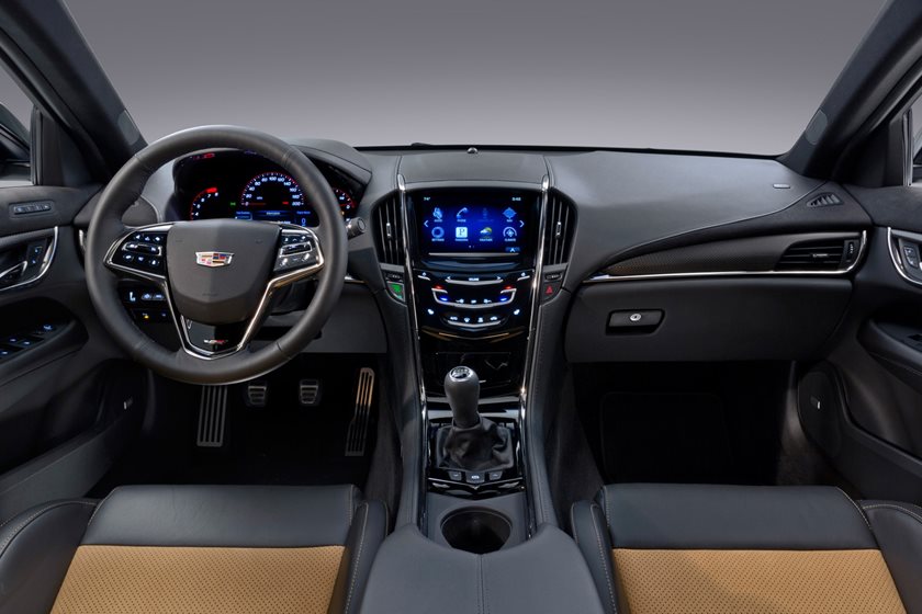 2016 Cadillac Ats V Coupe Interior Photos Carbuzz