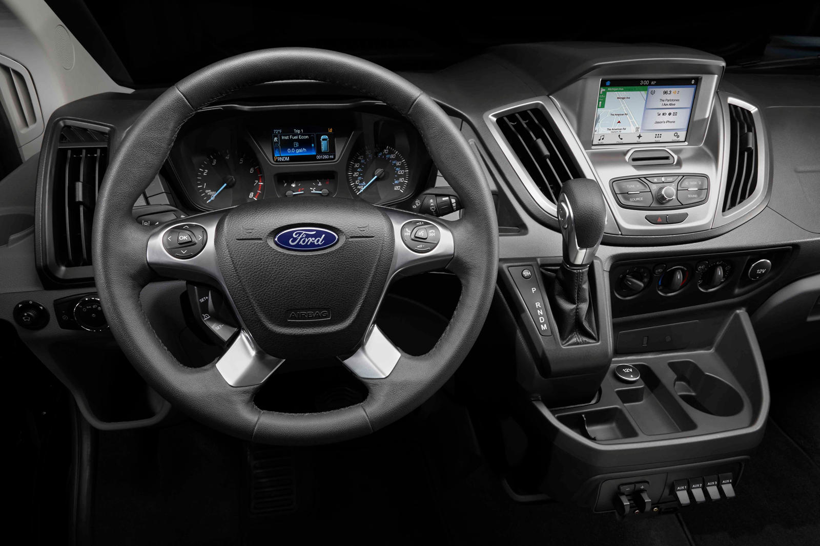 2017 Ford Transit Cargo Van Steering Wheel Controls