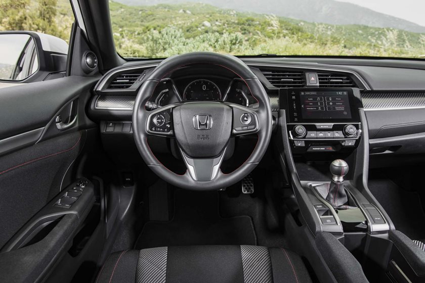 2017 Honda Civic Si Sedan Interior Photos Carbuzz