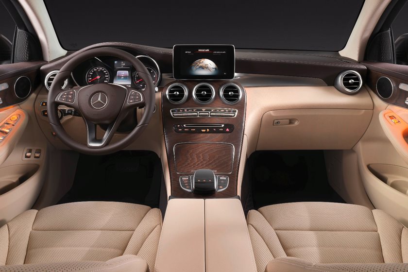 2017 Mercedes Benz Glc Class Coupe Interior Photos Carbuzz