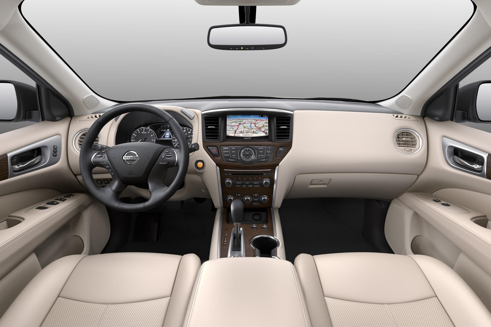 2017 Nissan Pathfinder Dashboard
