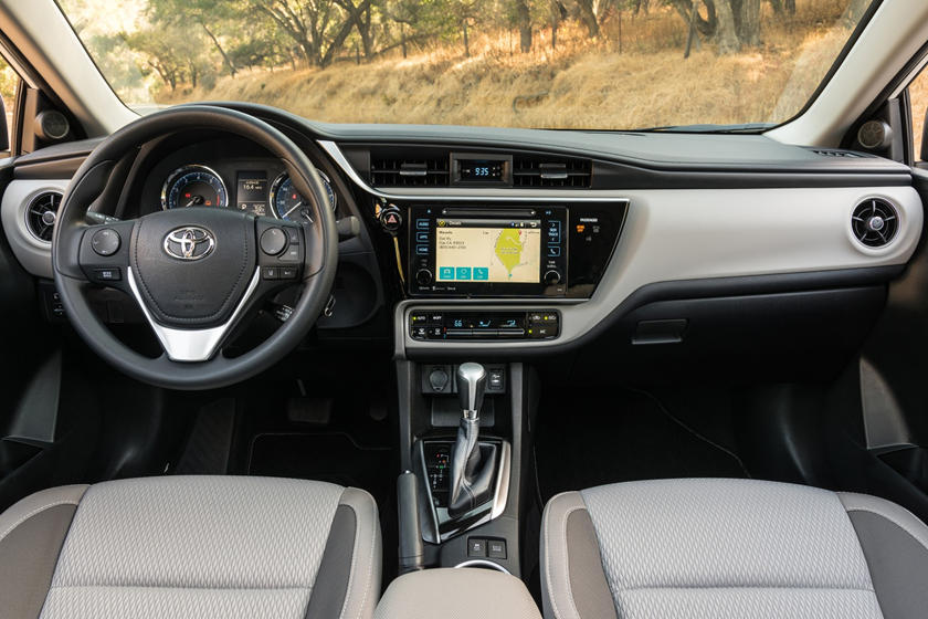 2017 Toyota Corolla Sedan Interior Photos Carbuzz