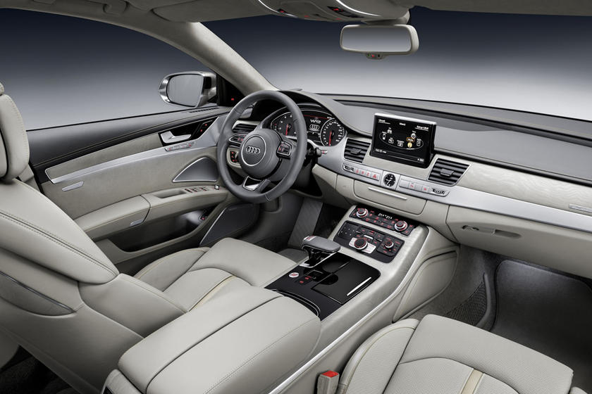 dull interval Yogurt 2018 Audi A8 Interior Dimensions: Seating, Cargo Space & Trunk Size -  Photos | CarBuzz