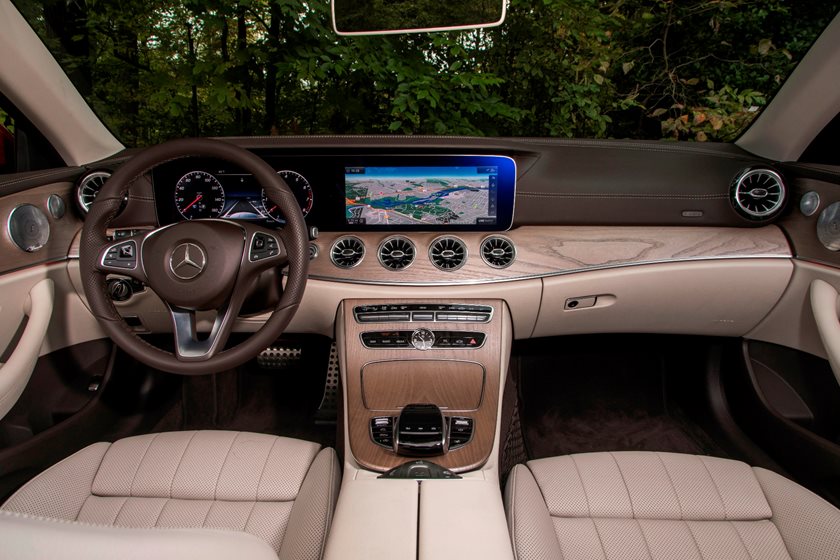 2018 Mercedes Benz E Class Convertible Interior Photos Carbuzz