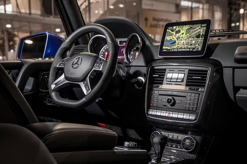 2018 Mercedes Benz G Class G550 4x4 Squared Interior Photos Carbuzz