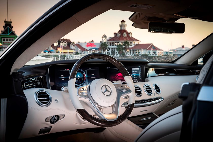 2018 Mercedes Benz S Class Coupe Interior Photos Carbuzz