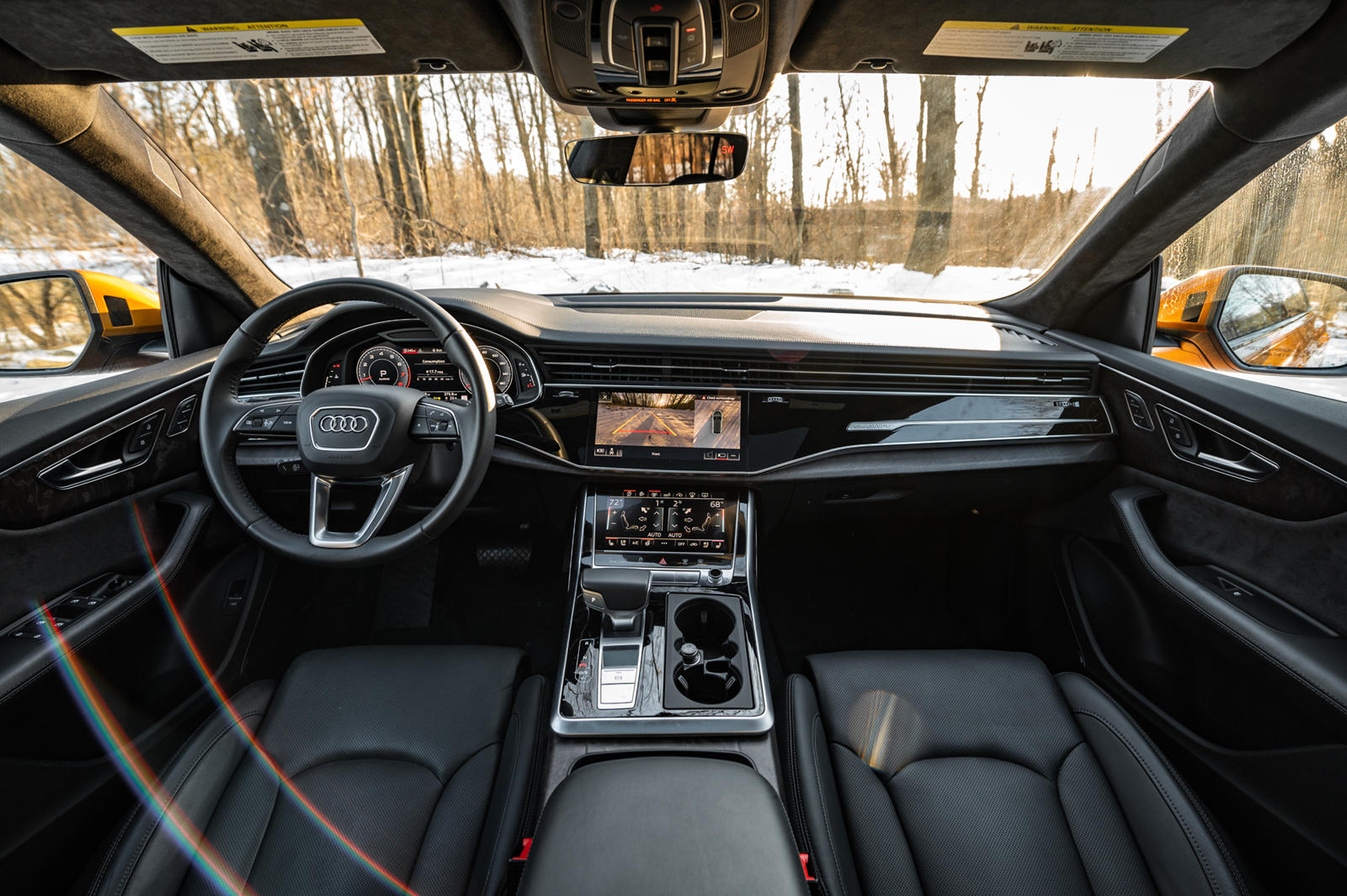periscope allowance Ride 2019 Audi Q8 Interior Photos | CarBuzz