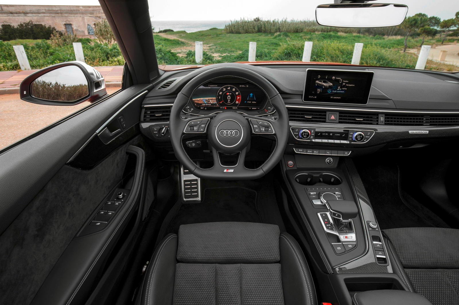 2019 Audi S5 Convertible Driver Area