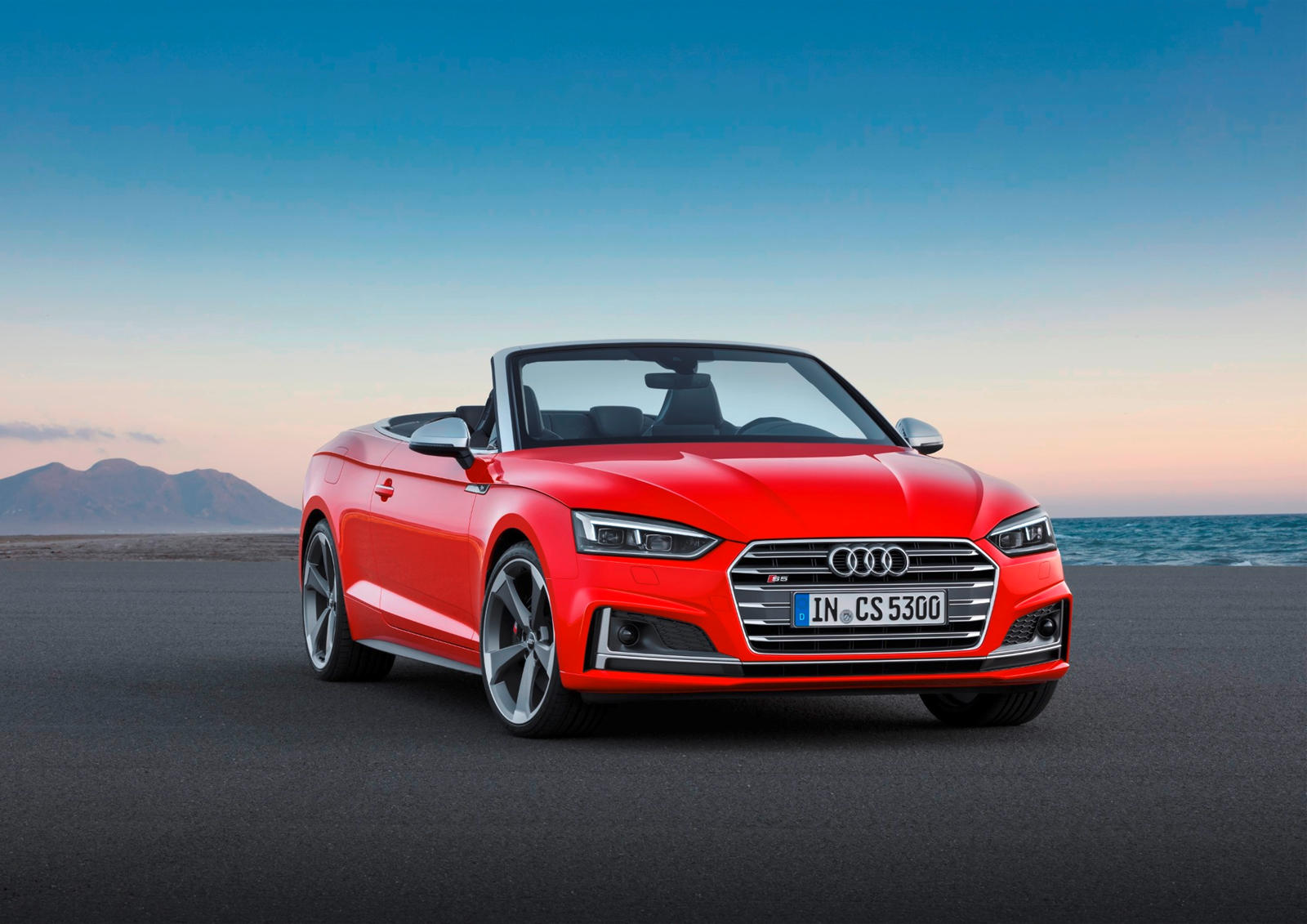 2019 Audi S5 Convertible Front View
