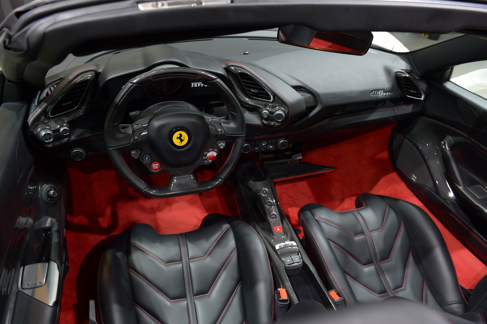2019 Ferrari 488 Spider Interior Photos | CarBuzz