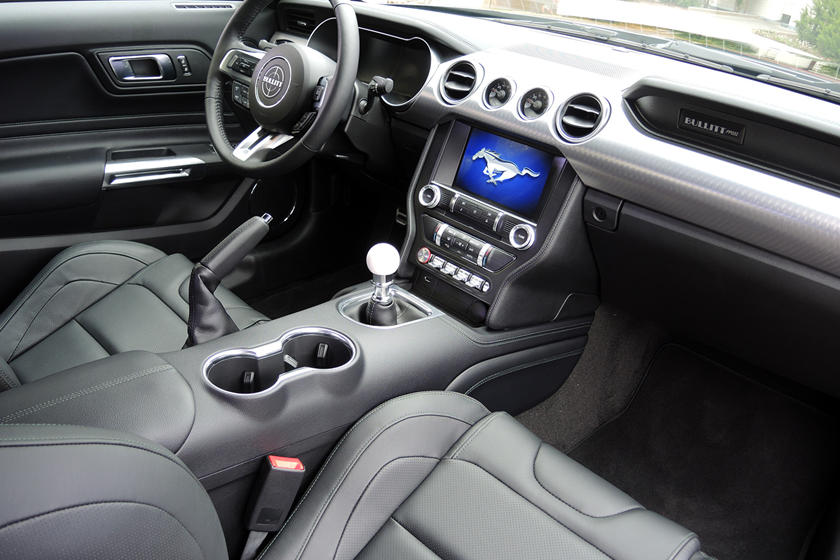 2019 Ford Mustang Bullitt Interior Photos Carbuzz