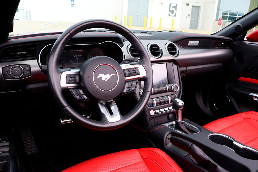 2019 Ford Mustang Convertible Interior Photos Carbuzz