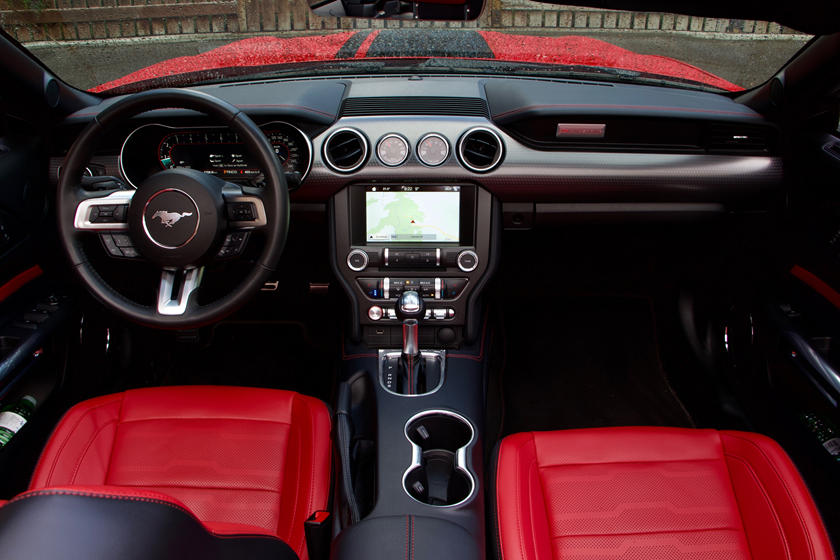 2019 Ford Mustang Gt Convertible Interior Photos Carbuzz