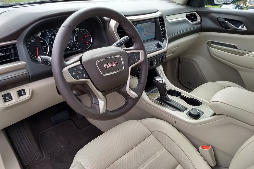 2019 Gmc Acadia Review Trims Specs And Price Carbuzz