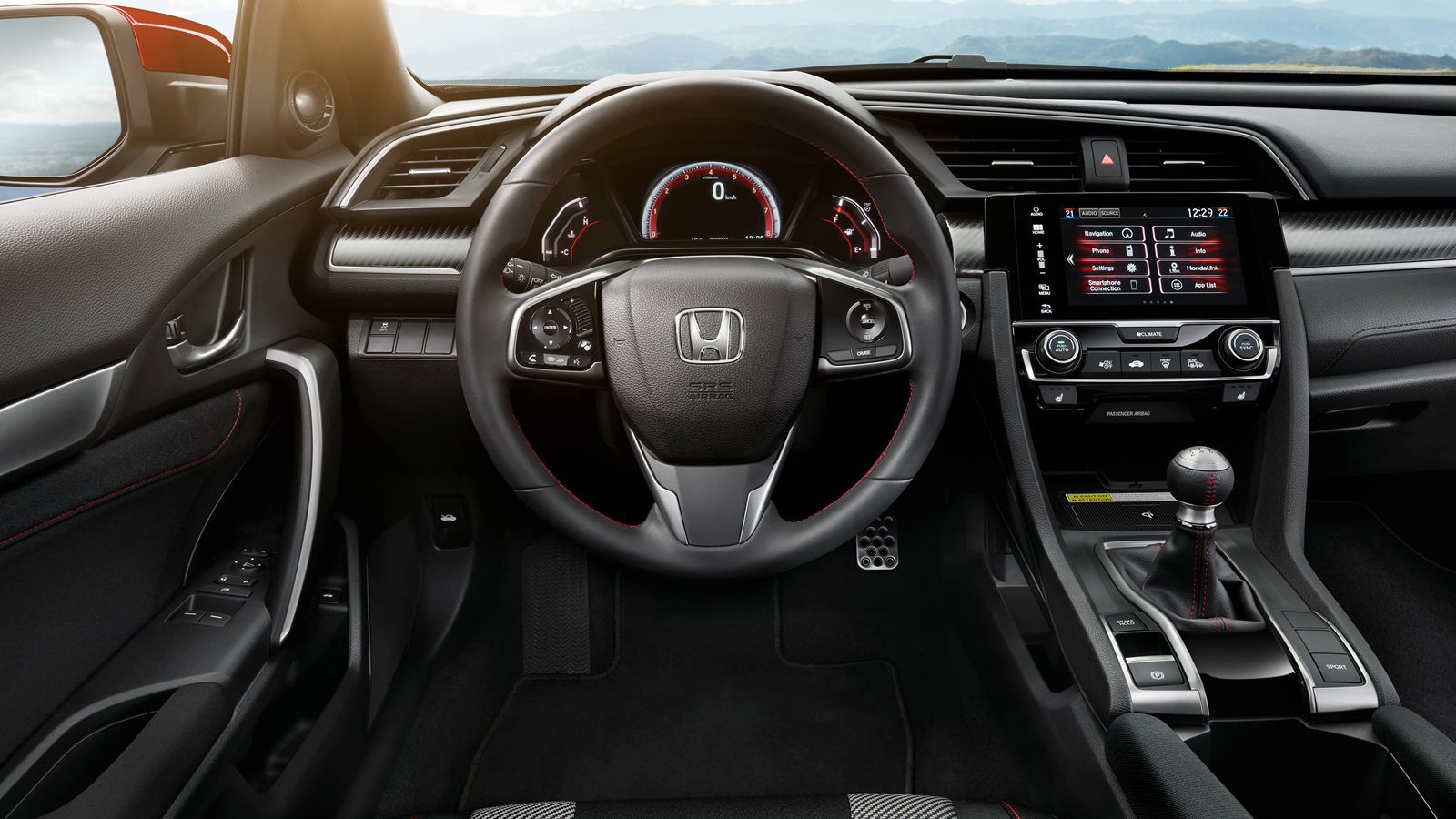 2019 Honda Civic Si Coupe Steering Wheel Controls