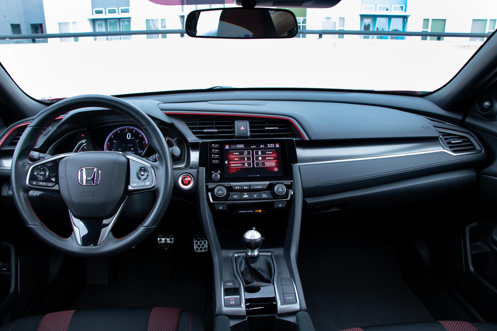 2019 Honda Civic Si Sedan Dashboard