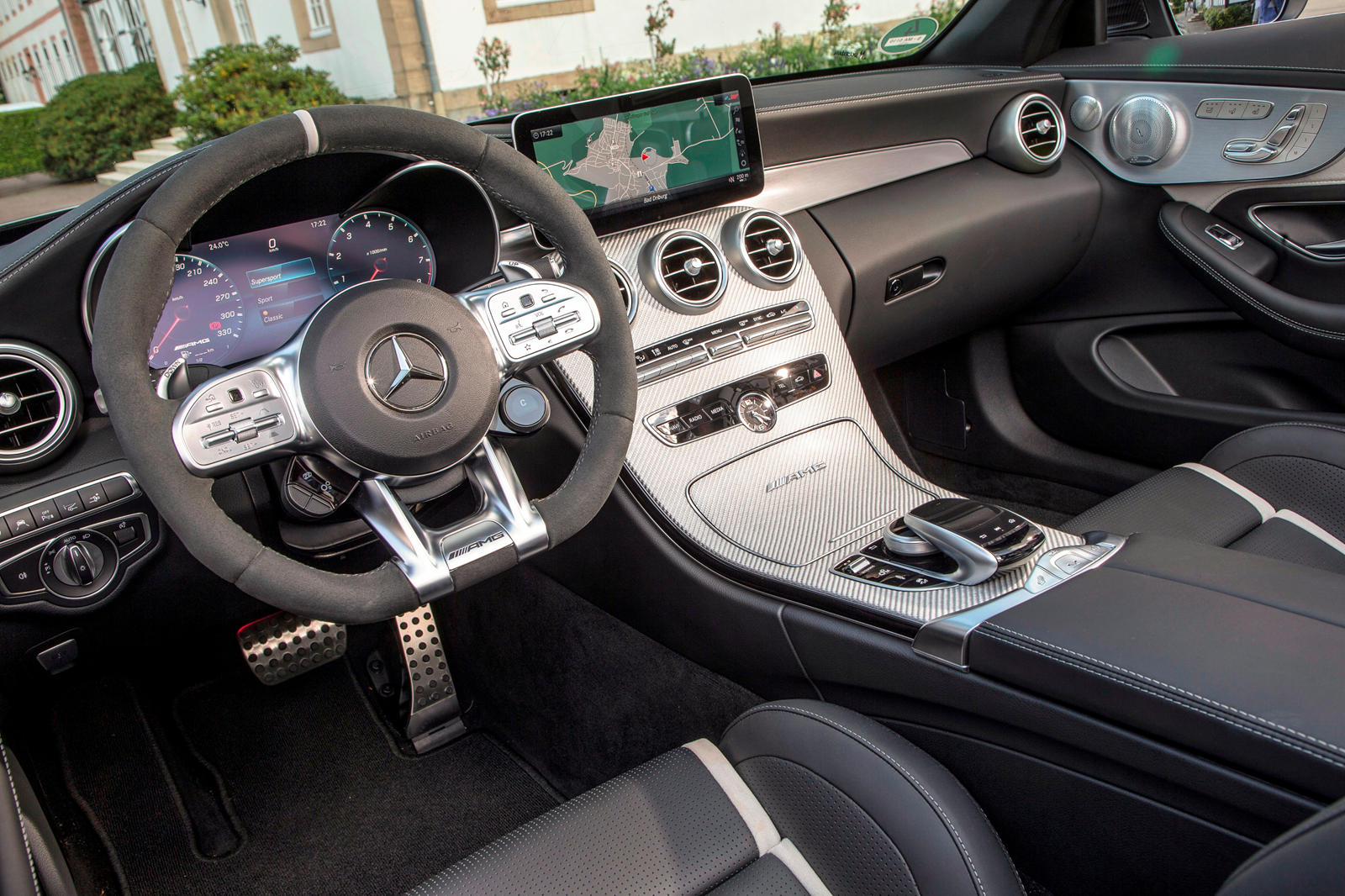 2019 Mercedes-AMG C63 Cabriolet Steering Wheel