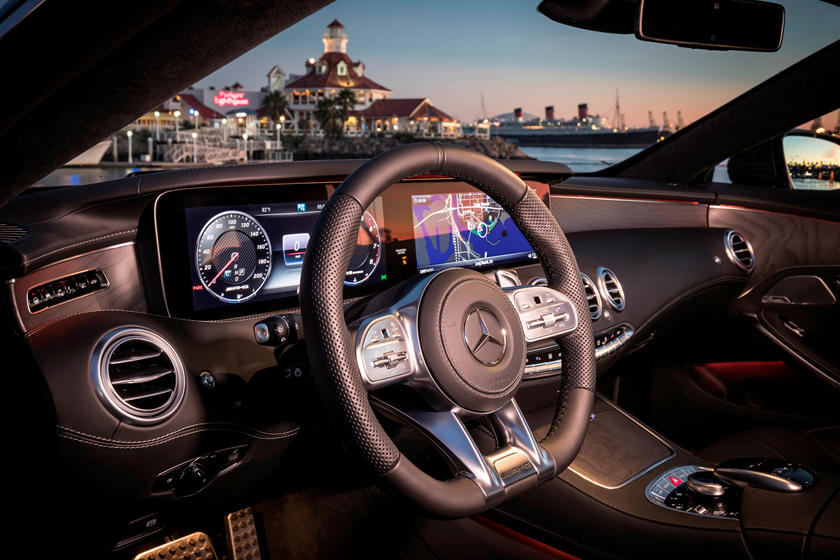 2019 Mercedes Amg S63 Coupe Interior Photos Carbuzz
