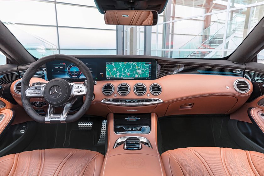 2019 Mercedes Amg S65 Coupe Interior Photos Carbuzz
