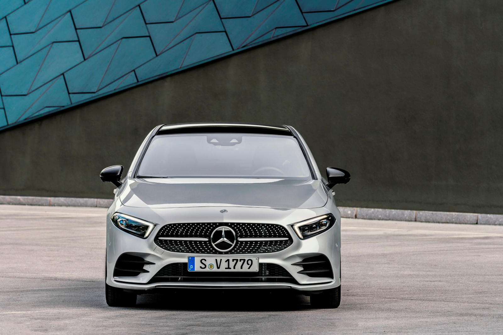 2019 Mercedes-Benz A-Class Sedan Front View