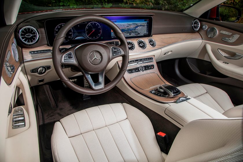 2019 Mercedes Benz E Class Convertible Interior Photos Carbuzz