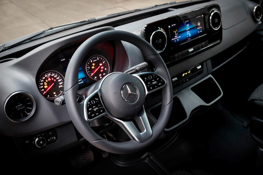 2019 Mercedes Benz Sprinter Cargo Van Interior Photos Carbuzz