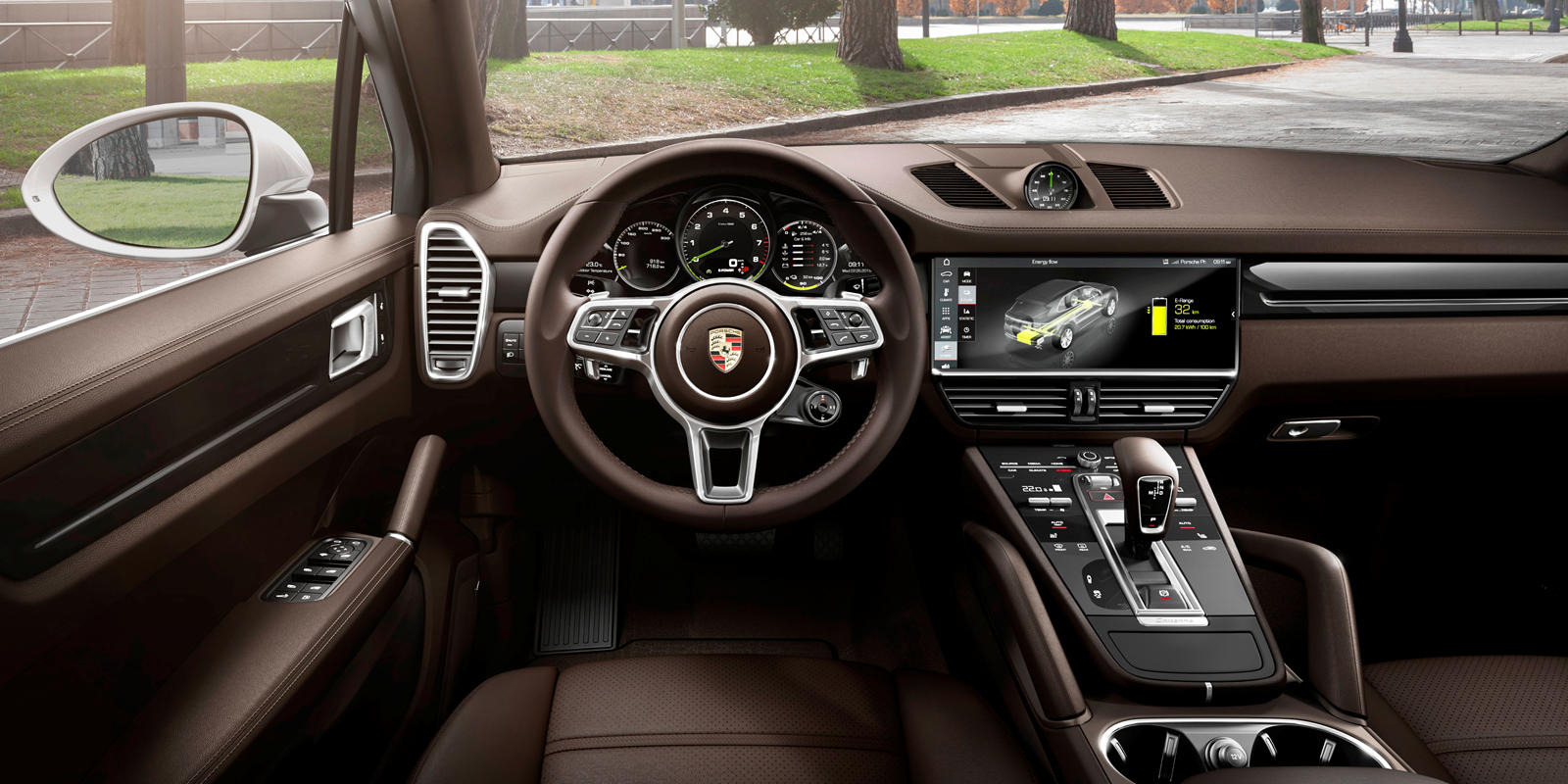 2019 Porsche Cayenne E-Hybrid Steering Wheel