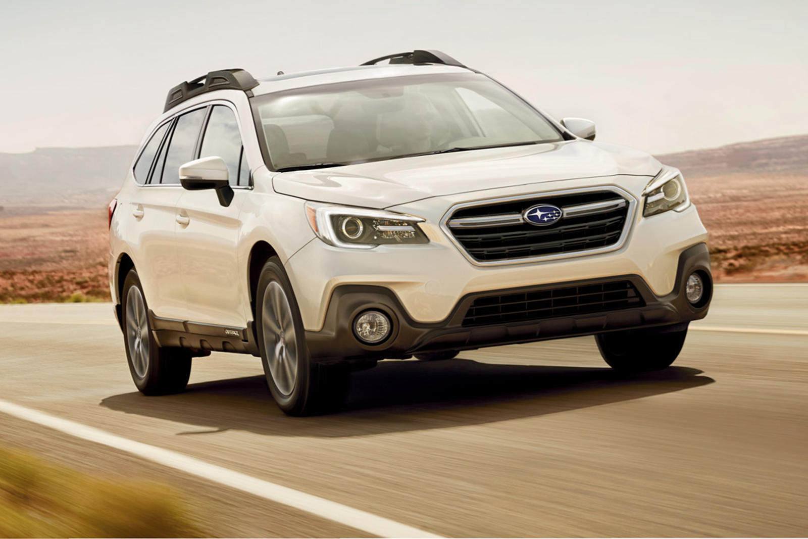 2019 Subaru Outback Front View Driving