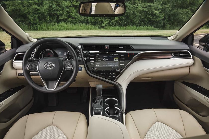 2019 Toyota Camry Hybrid Interior Photos Carbuzz