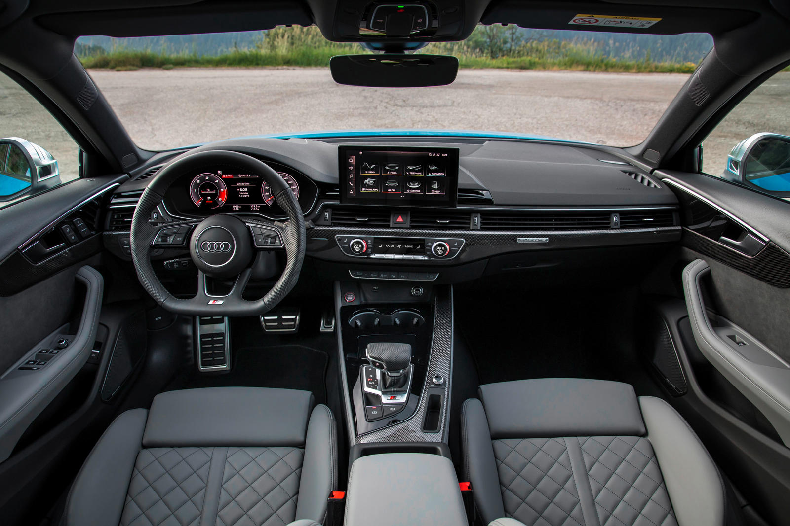 2020 Audi S4 Sedan Dashboard