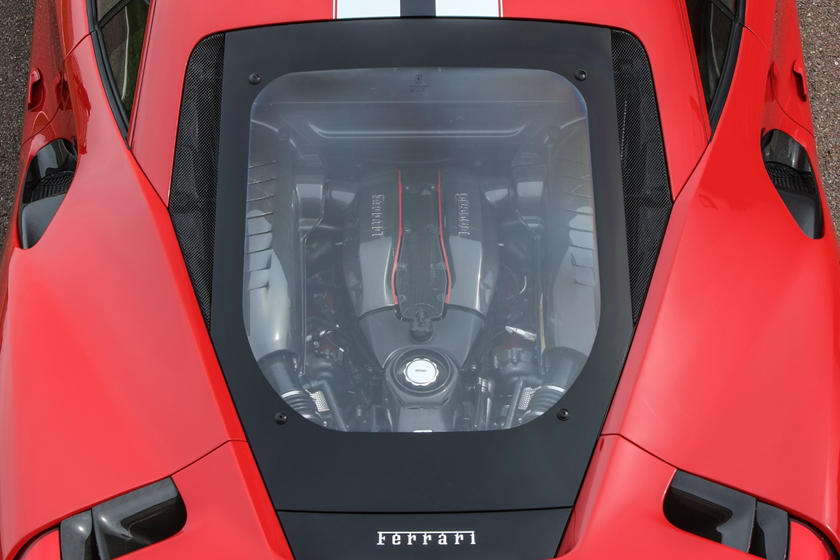 2020 Ferrari 488 Pista Engine Bay