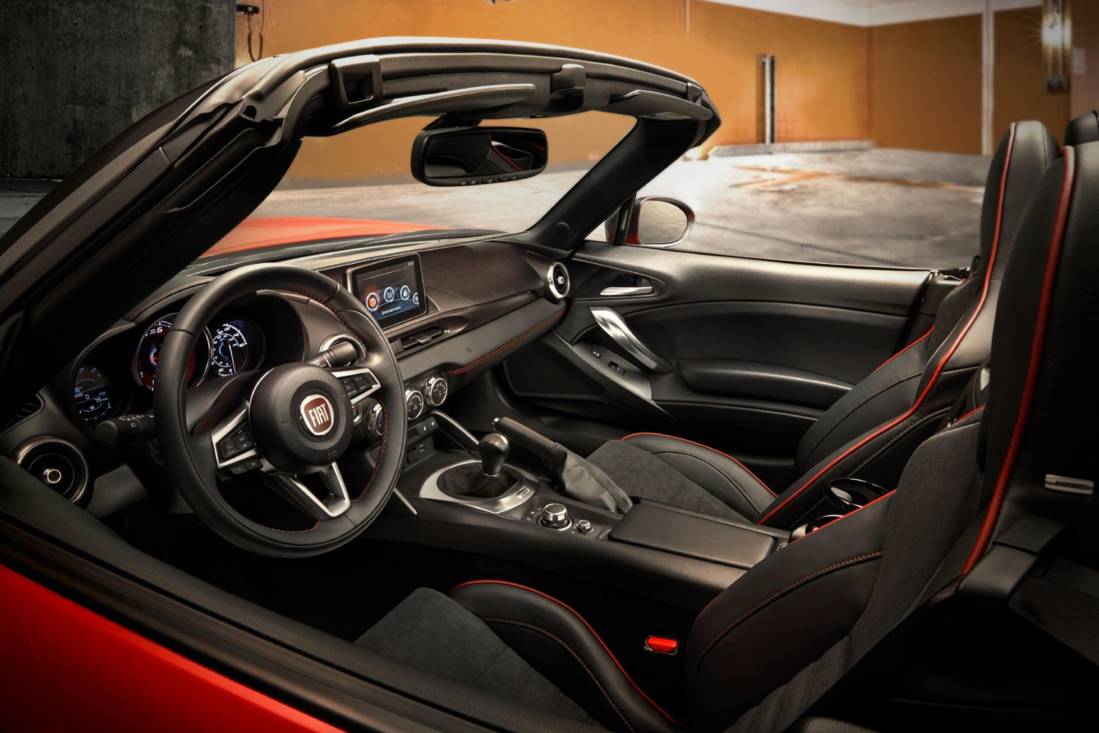 launch folder The Stranger 2020 Fiat 124 Spider Abarth Interior Dimensions: Seating, Cargo Space &  Trunk Size - Photos | CarBuzz
