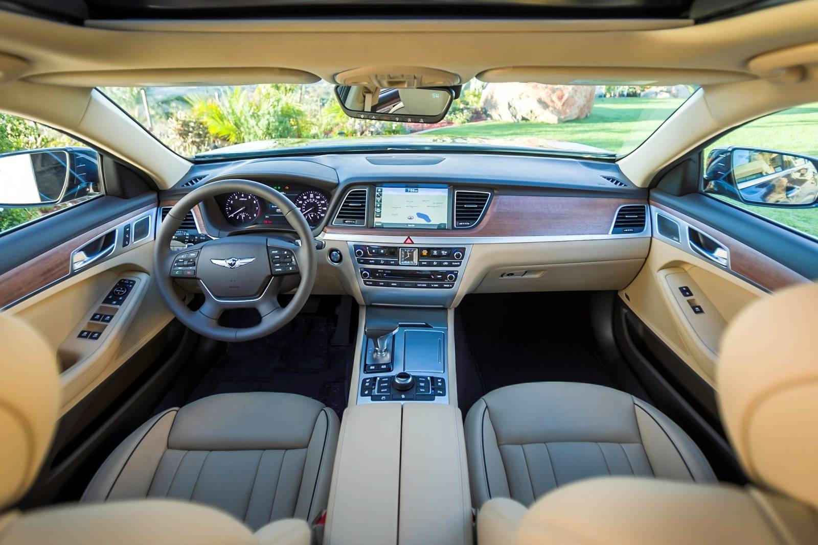 2020 Genesis G90  Interior Rear Seats  Caricos