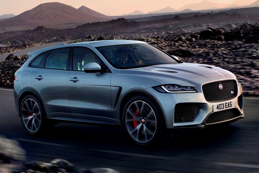 Jaguar F Pace Svr Review Trims Specs Price New Interior Features Exterior Design And Specifications Carbuzz