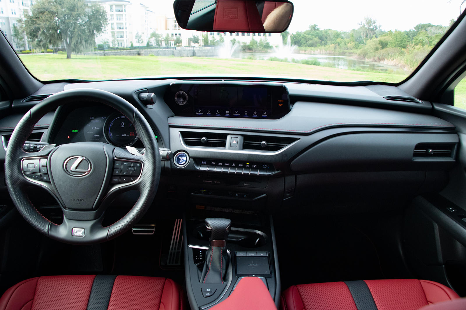 2020 Lexus UX Hybrid Dashboard