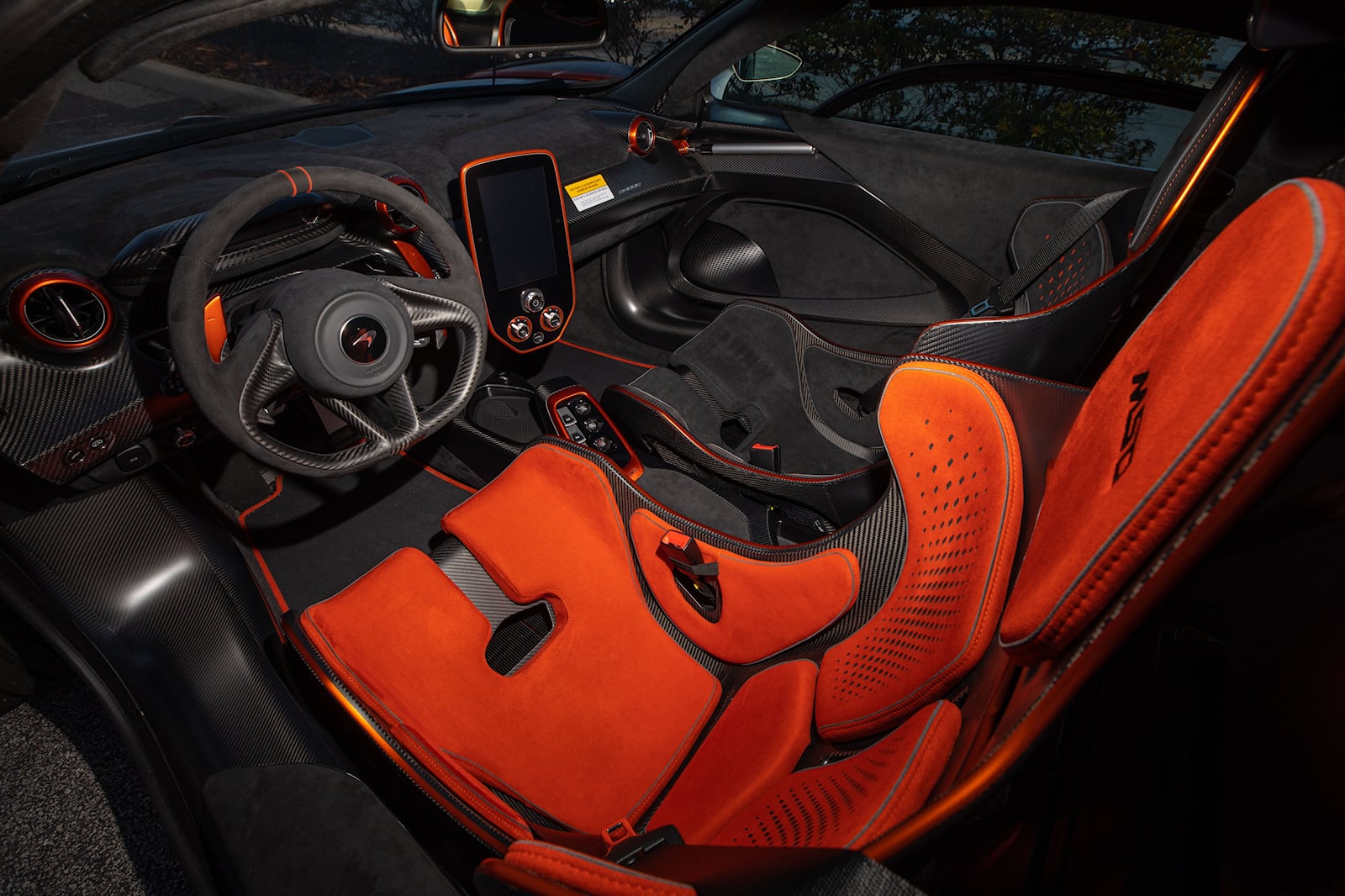 2020 McLaren Sabre Dashboard