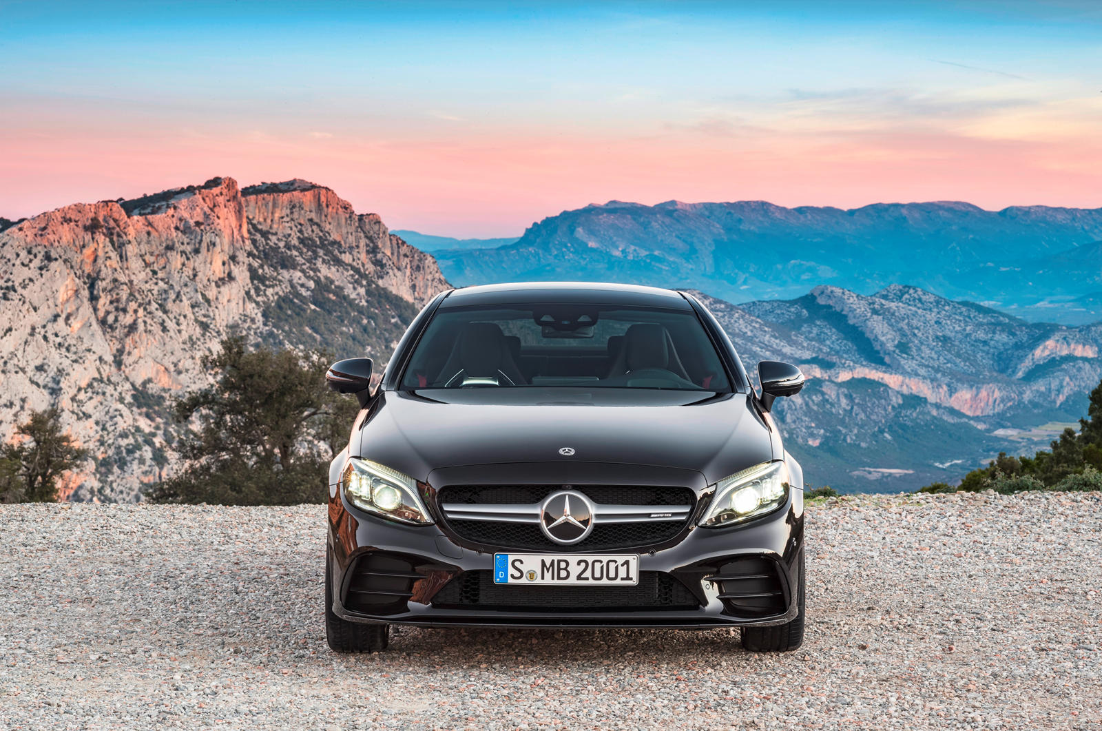 2020 Mercedes-AMG C43 Coupe Front View